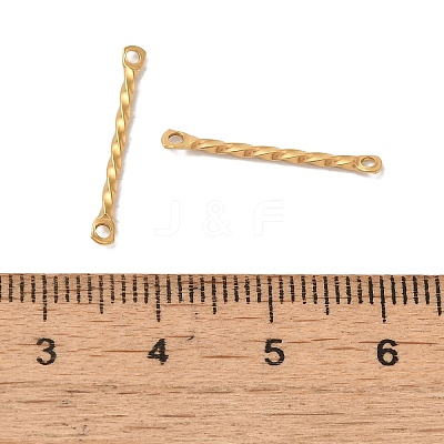 Ion Plating(IP) 304 Stainless Steel Connector Charms STAS-Q323-02B-G-1