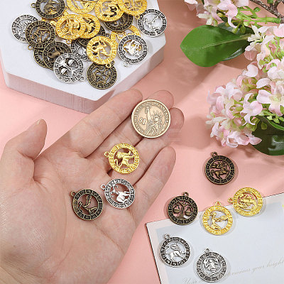 Tibetan Style Alloy Pendants FIND-CA0010-57-1