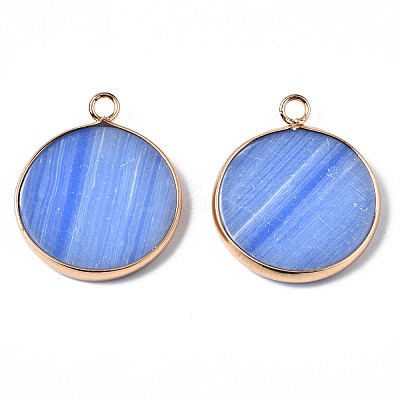 Synthetic Sodalite Pendants G-Q998-010D-1