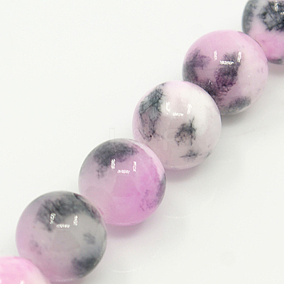 Natural Persian Jade Beads Strands G-D434-4mm-13-1