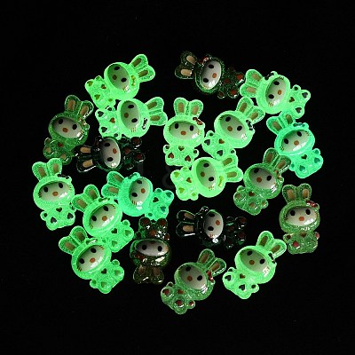 Luminous Resin Enamel Beads RE-CBAC4C7-25-1