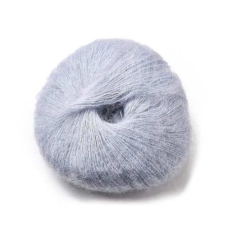 Soft Fuzzy Angora Mohair Wool Yarn PW22070134239-1