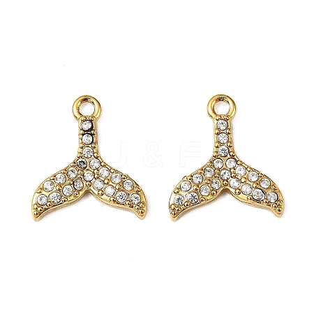 304 Stainless Steel Charms X-STAS-F321-01G-06-1