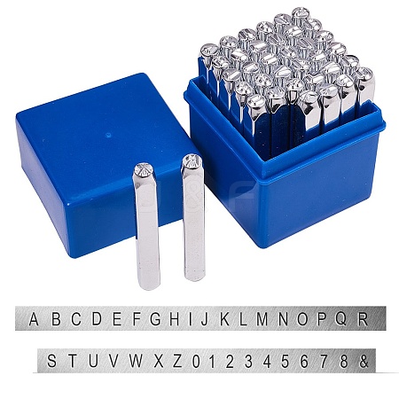 Iron Seal Stamps AJEW-G018-02-1