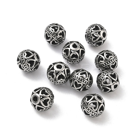 Retro 316 Surgical Stainless Steel Beads STAS-L307-17AS-05-1