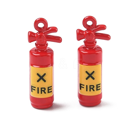 Baking Paint Alloy Pendants FIND-G109-01-1