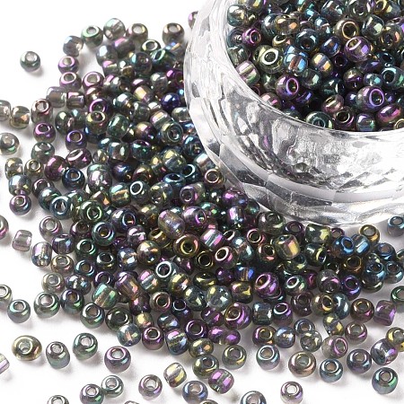 (Repacking Service Available) Round Glass Seed Beads SEED-C016-3mm-172-1