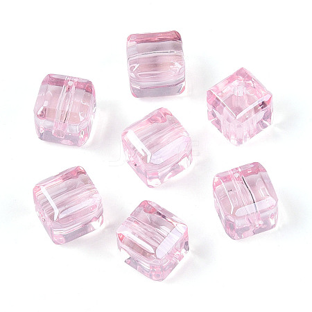 Transparent Acrylic Beads TACR-T028-59A-1