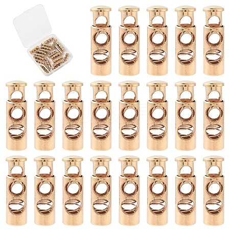 20Pcs Alloy Spring Cord Locks FIND-YW0007-72-1