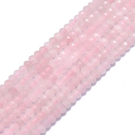 Natural Rose Quartz Beads Strands G-F715-087-1