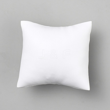 PU Leather Bracelet Pillow Jewelry Displays BDIS-WH20001-02B-1