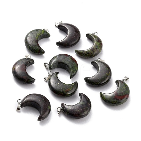 Natural Dragon Blood Pendants G-Z022-02I-1