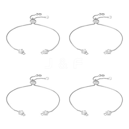 Rack Plating Adjustable Brass Slider Bracelets YS-TAC0001-14P-1