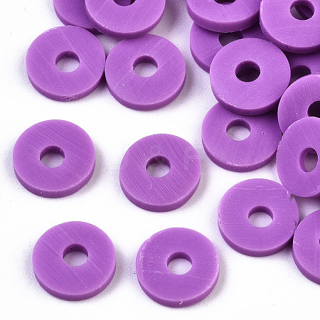 Handmade Polymer Clay Beads CLAY-Q251-6.0mm-112-1