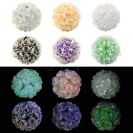 Polymer Clay Luminous Beads CLAY-CJC0016-02-1