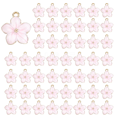 50Pcs Zinc Alloy Enamel Pendants FIND-HY0005-31-1