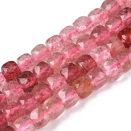 Natural Strawberry Quartz Beads Strands G-N342-131-1