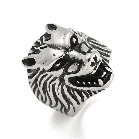 304 Stainless Steel Ring RJEW-B055-05AS-01-1