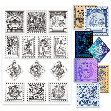 Custom PVC Plastic Stamps DIY-WH0371-0216-1