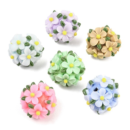 Handmade Polymer Clay Beads CLAY-H009-02-1