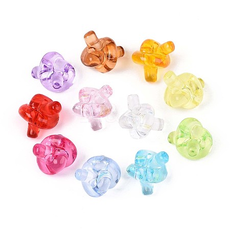 Transparent Acrylic Beads TACR-T030-03M-1