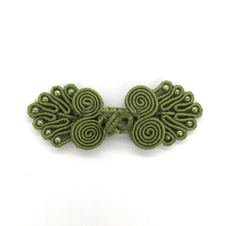 Handmade Chinese Frogs Knots Buttons Sets BUTT-WH0014-29S-1