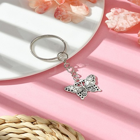 Insect Theme Alloy Keychain KEYC-YW00053-03-1