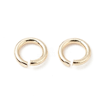 Brass Jump Rings X-KK-WH0060-01A-G-1