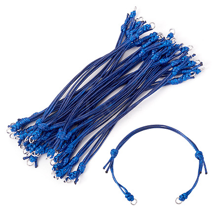 20Pcs Adjustable Korean Waxed Polyester Cord Bracelet Making BJEW-TAC0051-02-1