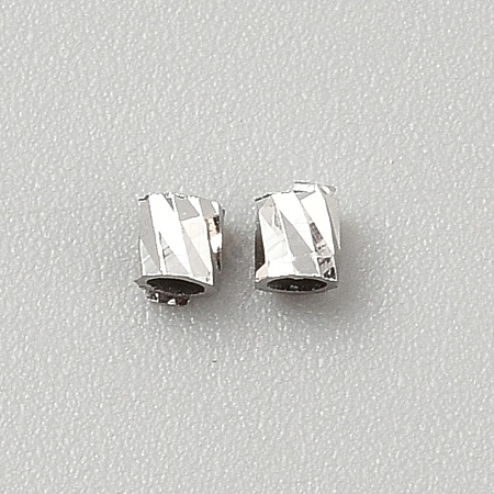 925 Sterling Silver Tube Beads STER-WH0004-060B-P-1