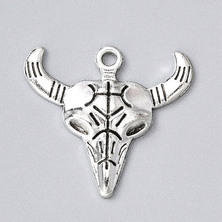 Tibetan Style Alloy Pendants PALLOY-WH0101-04AS-1