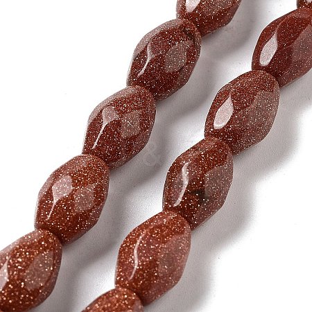Synthetic Goldstone Beads Strands G-P520-C03-01-1