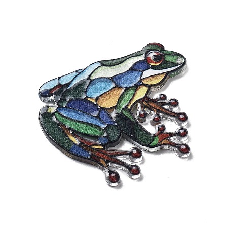 Acrylic Pendants OACR-I016-02B-1