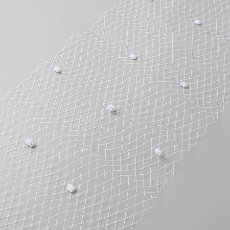Elastic Polyester Deco Mesh Ribbons DIY-WH0308-465C-1
