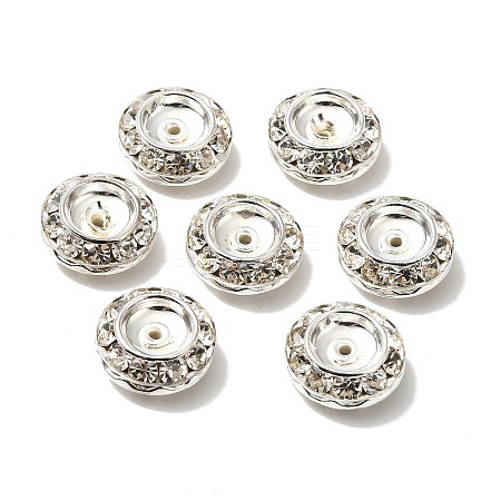 Brass Rhinestone Beads RB-TAC0001-01D-1