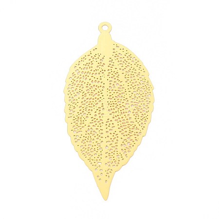 Brass Big Pendants KKC-T003-38G-1