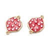 Brass Enamel Normal Links KK-A155-17G-1