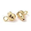 Rack Plating Brass Ear Nuts X-KK-C236-01B-3