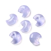 Baking Paint Transparent Glass Beads DGLA-F003-01I-1