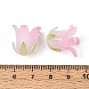 Heat Shrink Acrylic Bead Caps OACR-N155-04B-3
