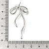 Brass Stud Earring Finding KK-U061-14A-P-4