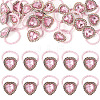 20Pcs Polyester & Rhinestone Girls Hair Accessories OHAR-TA0001-17-1