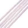 Transparent Gradient Color Glass Beads Strands GLAA-H021-01A-08-2