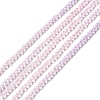 Transparent Gradient Color Glass Beads Strands GLAA-H021-01A-08-2