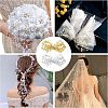 2 Bags 2 Colors Plastic Bead Garland Strand KY-NB0001-32-6