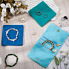 3Pcs 3 Colors Folding Velvet Jewelry Storage Bags for Earrings Rings Bracelets ABAG-CN0001-69C-4