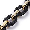 Handmade Acrylic Cable Chains AJEW-JB00658-03-2