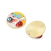 Rack Plating Alloy Enamel Pendants FIND-Z062-01G-3
