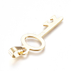 PVD Vacuum Plating 304 Stainless Steel Pendants X-STAS-F239-17G-2