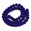 Opaque Glass Beads Strands GLAA-T032-P8mm-MD03-3